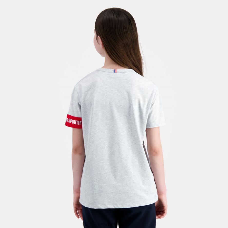 رمادي أطفال تي شيرت رمادي Le Coq Sportif ملابس 2684VH384