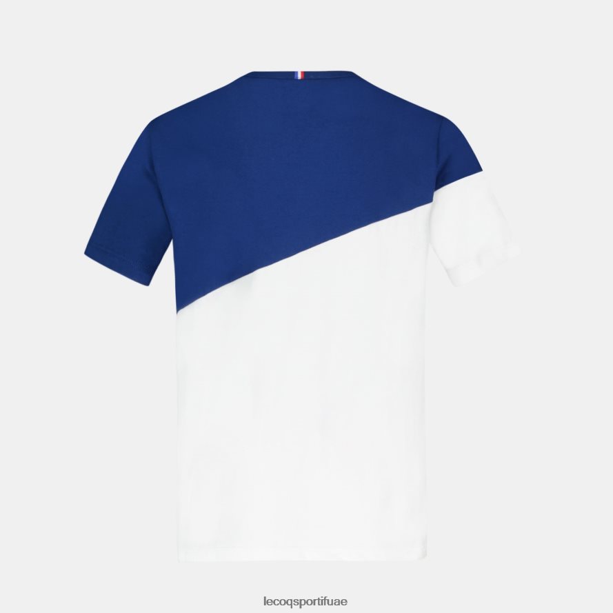 أبيض أطفال تي شيرت أبيض Le Coq Sportif ملابس 2684VH387