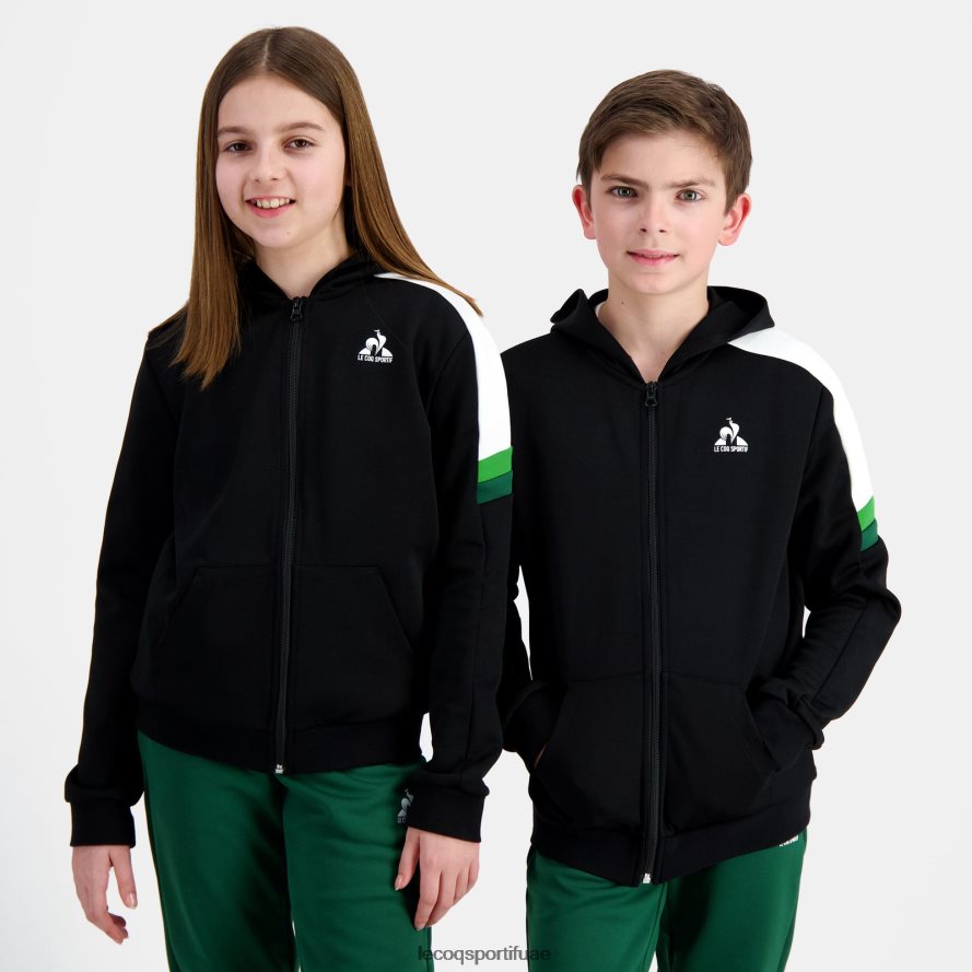 متعدد الألوان أطفال سترة بغطاء رأس وسحاب، متعددة الألوان Le Coq Sportif ملابس 2684VH391