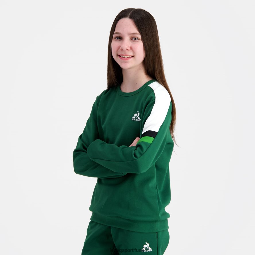 أخضر أطفال البلوز الأخضر Le Coq Sportif ملابس 2684VH392