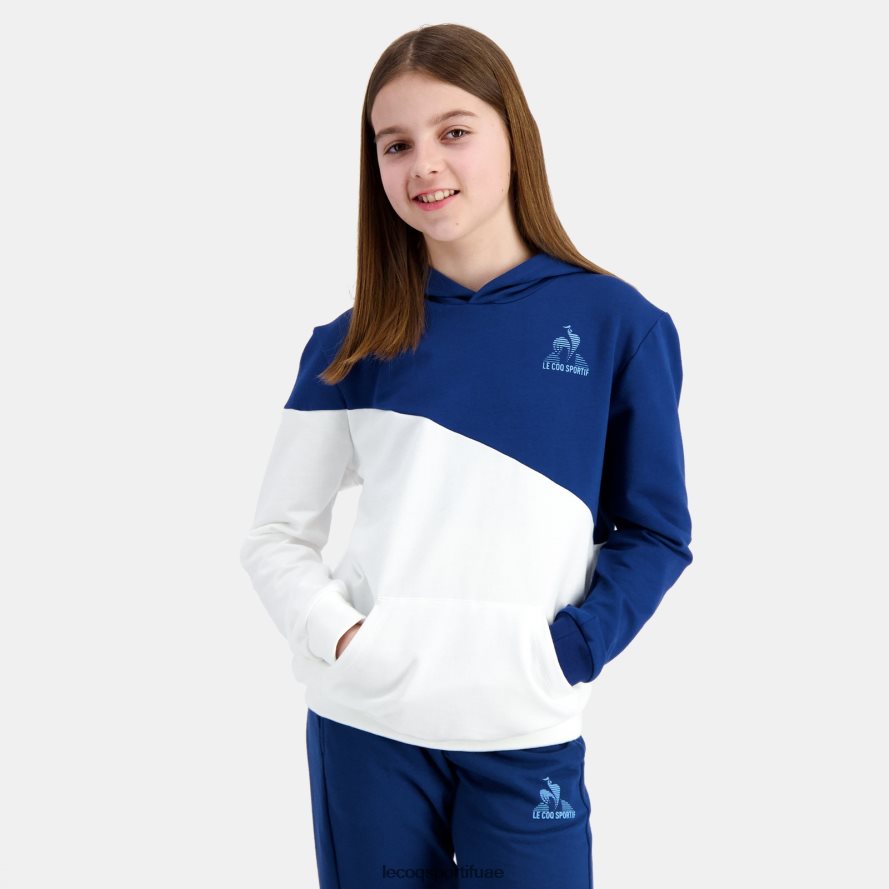 أزرق أطفال مقنعين البلوز الأزرق Le Coq Sportif ملابس 2684VH395