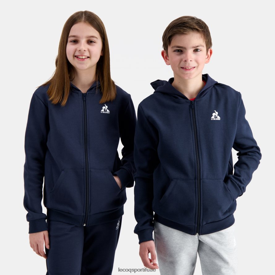 أزرق أطفال سترة مقنعين مع الرمز البريدي الأزرق Le Coq Sportif ملابس 2684VH398