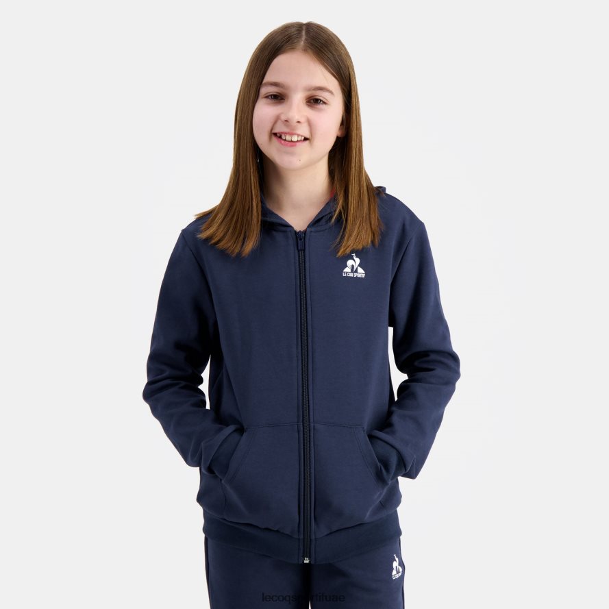 أزرق أطفال سترة مقنعين مع الرمز البريدي الأزرق Le Coq Sportif ملابس 2684VH398