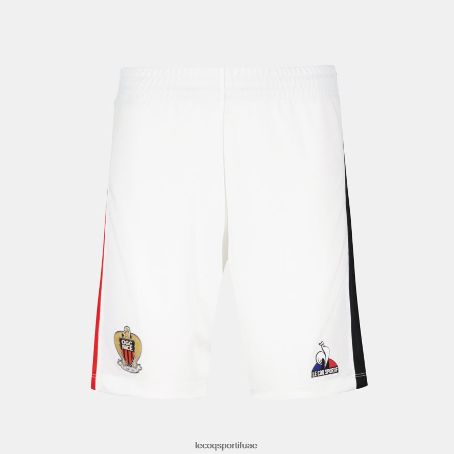 أبيض أطفال شورت أبيض Le Coq Sportif ملابس 2684VH402