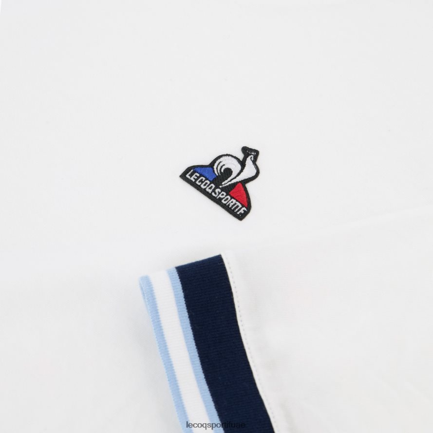 أبيض رجال تي شيرت أبيض Le Coq Sportif ملابس 2684VH434