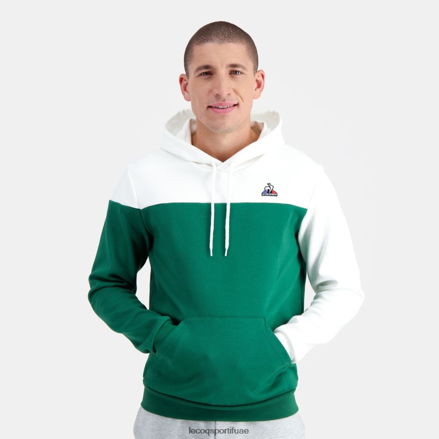 أخضر رجال سترة مقنعين باللون الأخضر Le Coq Sportif ملابس 2684VH436