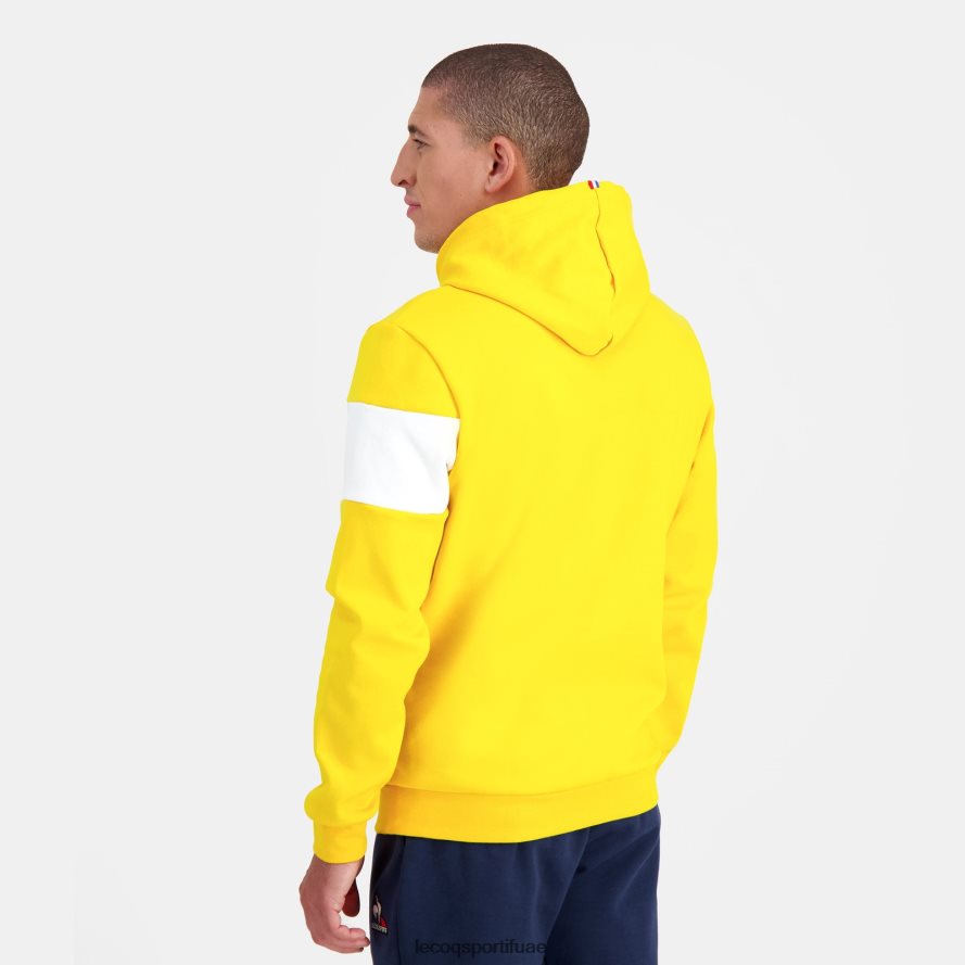 أصفر رجال مقنعين البلوز الأصفر Le Coq Sportif ملابس 2684VH438