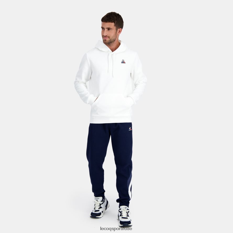 أبيض رجال مقنعين البلوز الأبيض Le Coq Sportif ملابس 2684VH441