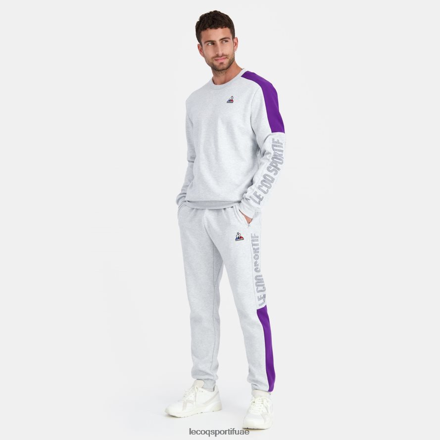 رمادي رجال البلوز رمادي Le Coq Sportif ملابس 2684VH443