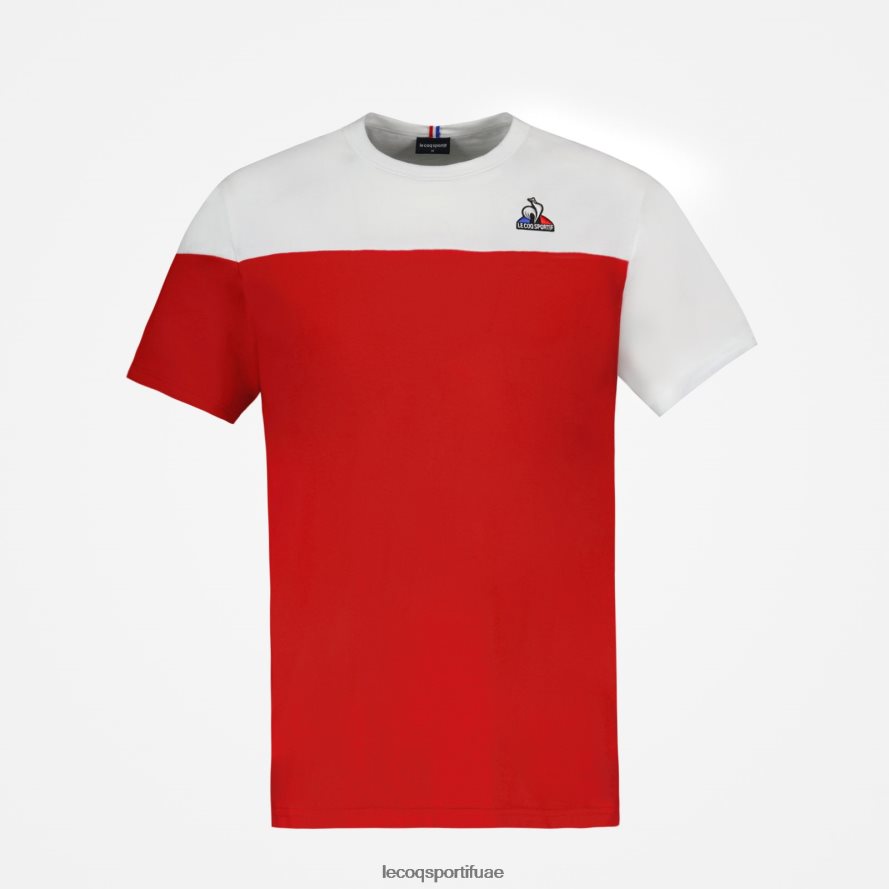 أحمر رجال تي شيرت أحمر Le Coq Sportif ملابس 2684VH446