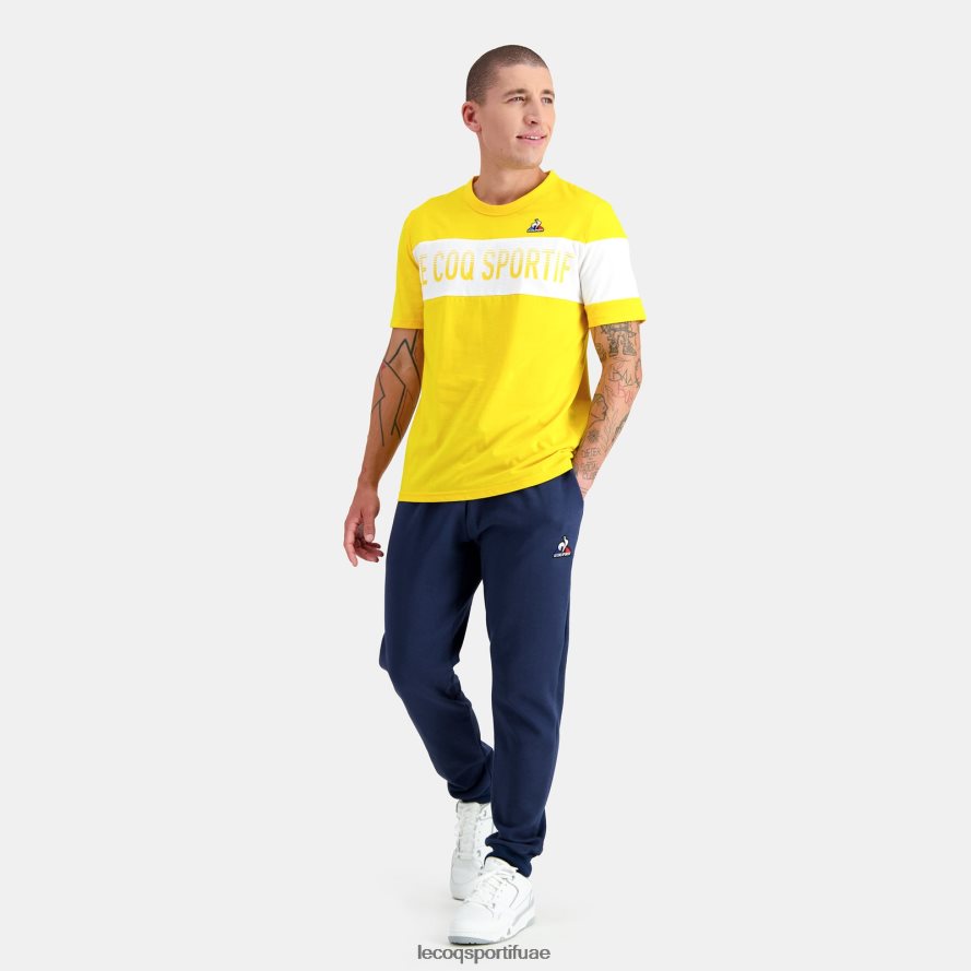 أصفر رجال تي شيرت أصفر Le Coq Sportif ملابس 2684VH449