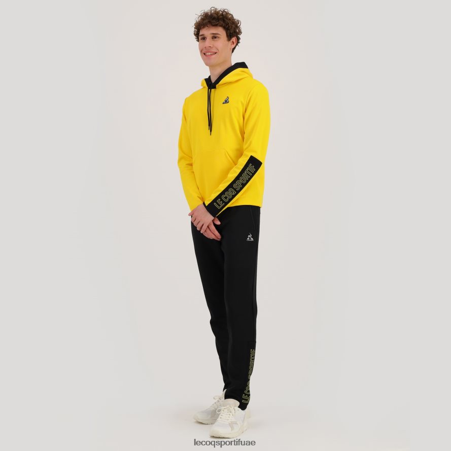 أصفر رجال مقنعين البلوز الأصفر Le Coq Sportif ملابس 2684VH451