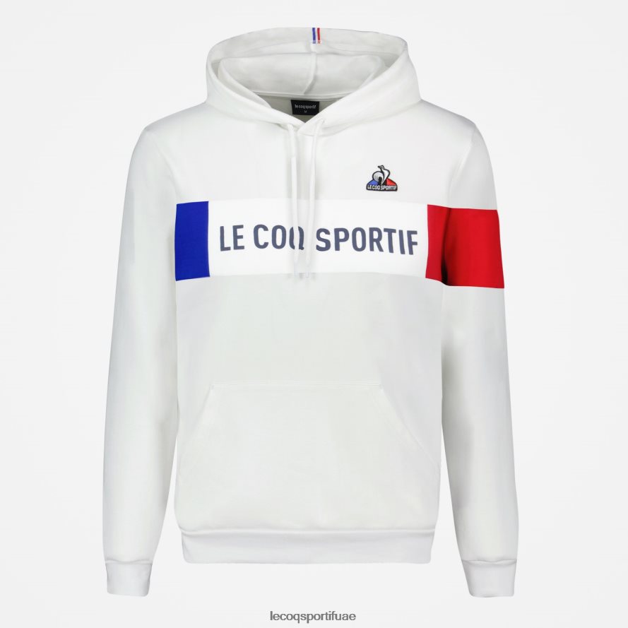 أبيض رجال مقنعين البلوز الأبيض Le Coq Sportif ملابس 2684VH454