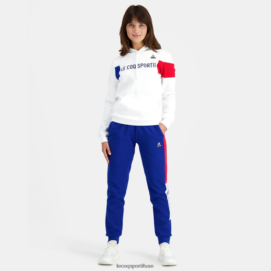 أبيض رجال مقنعين البلوز الأبيض Le Coq Sportif ملابس 2684VH454