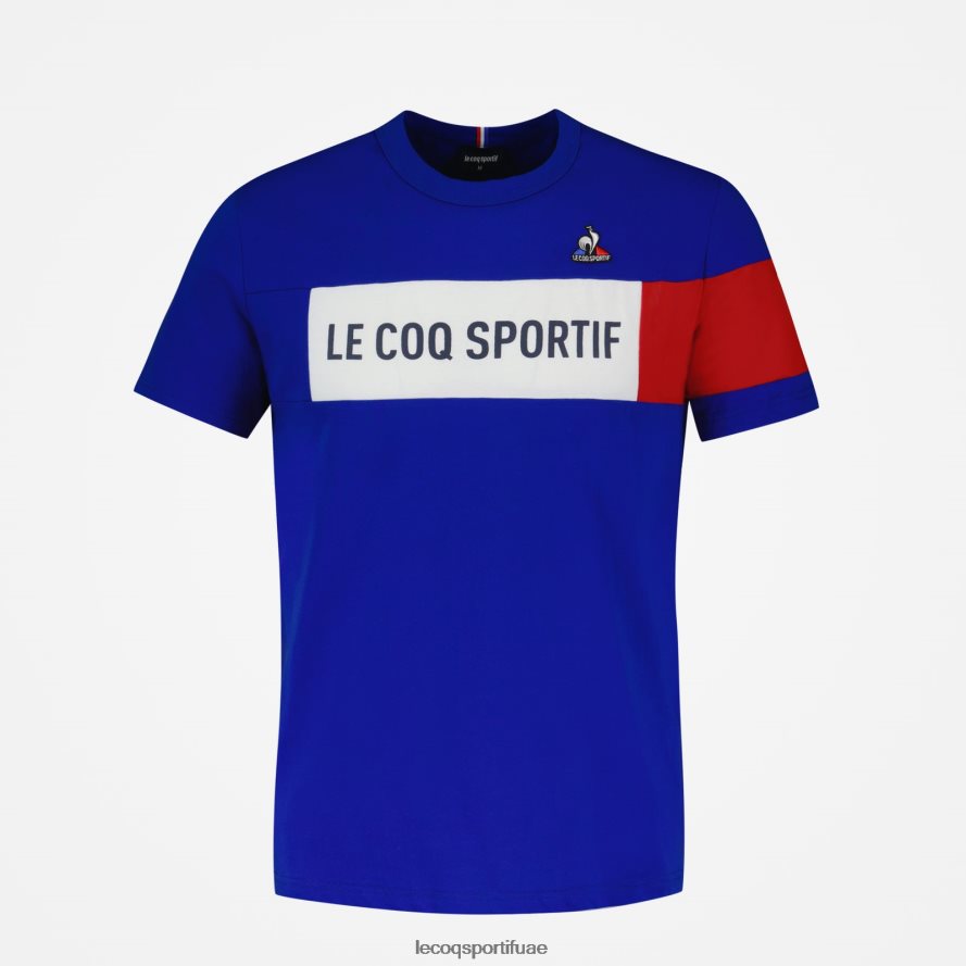 أزرق رجال تي شيرت أزرق Le Coq Sportif ملابس 2684VH457