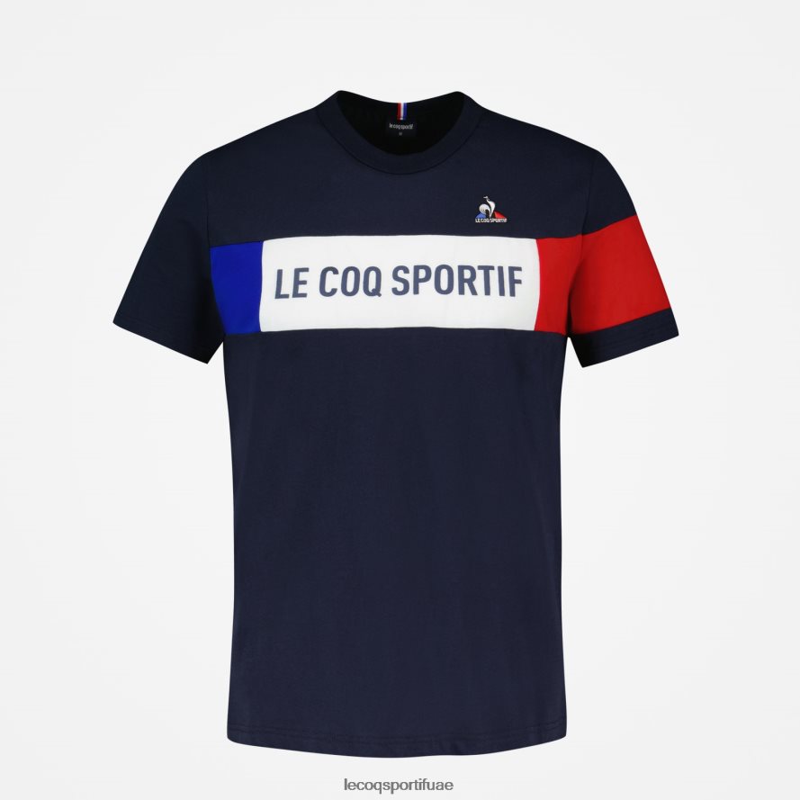 أزرق رجال تي شيرت أزرق Le Coq Sportif ملابس 2684VH458