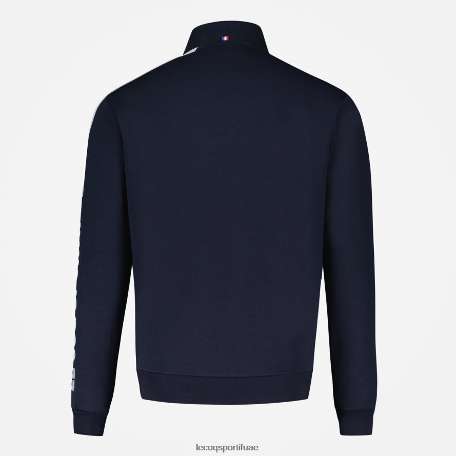 أزرق رجال البلوز مضغوط الأزرق Le Coq Sportif ملابس 2684VH459