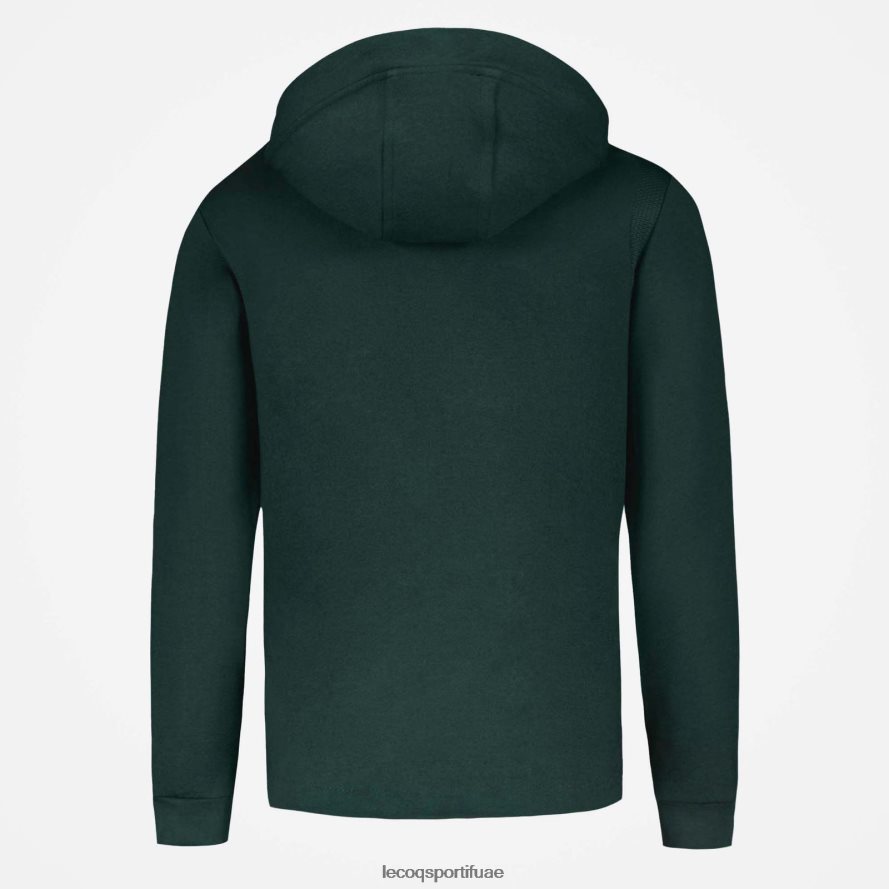أخضر رجال سترة مقنعين مع الرمز البريدي الأخضر Le Coq Sportif ملابس 2684VH462