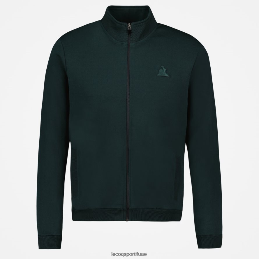 أخضر رجال سترة مضغوطة باللون الأخضر Le Coq Sportif ملابس 2684VH463