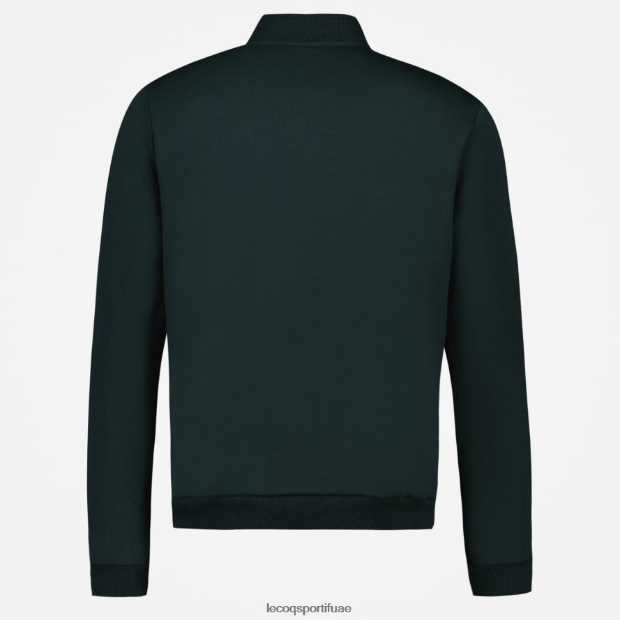 أخضر رجال سترة مضغوطة باللون الأخضر Le Coq Sportif ملابس 2684VH463