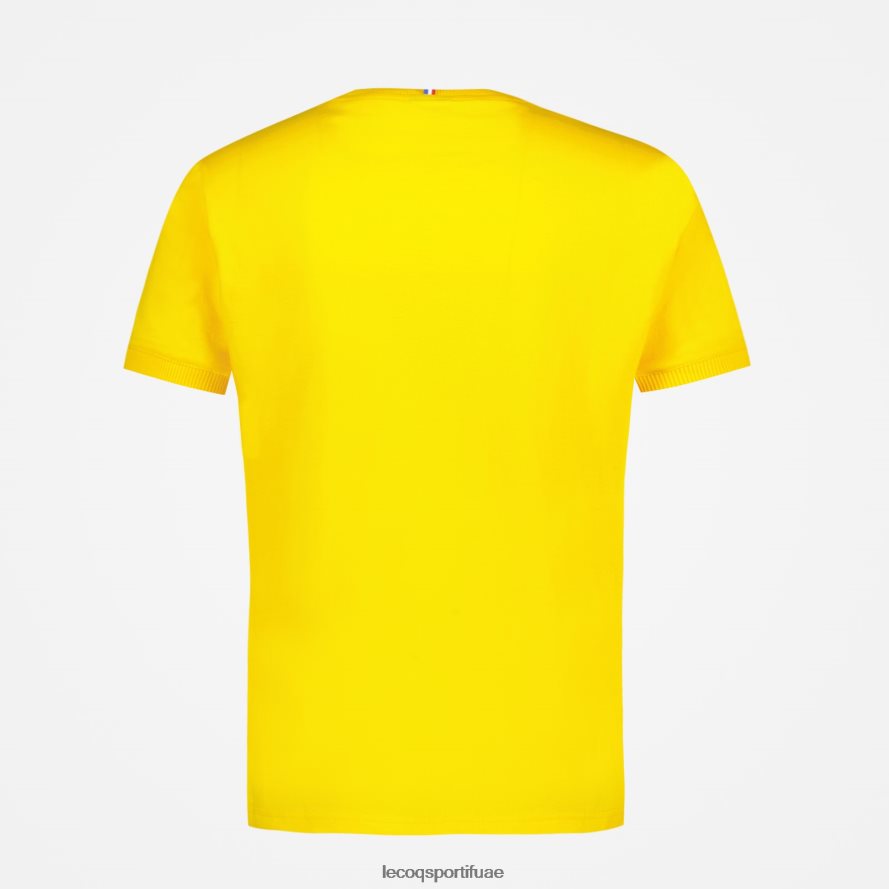 أصفر رجال تي شيرت أصفر Le Coq Sportif ملابس 2684VH465
