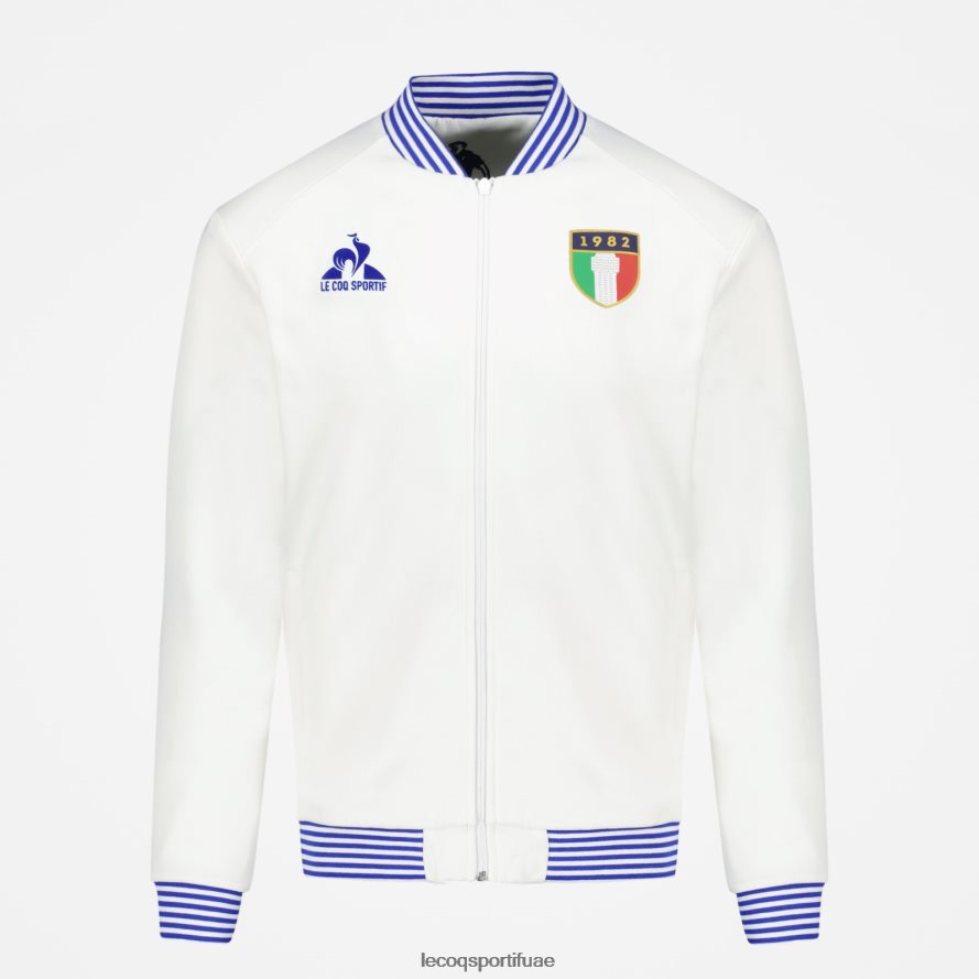 أبيض رجال سويت شيرت بسحاب أبيض Le Coq Sportif ملابس 2684VH472