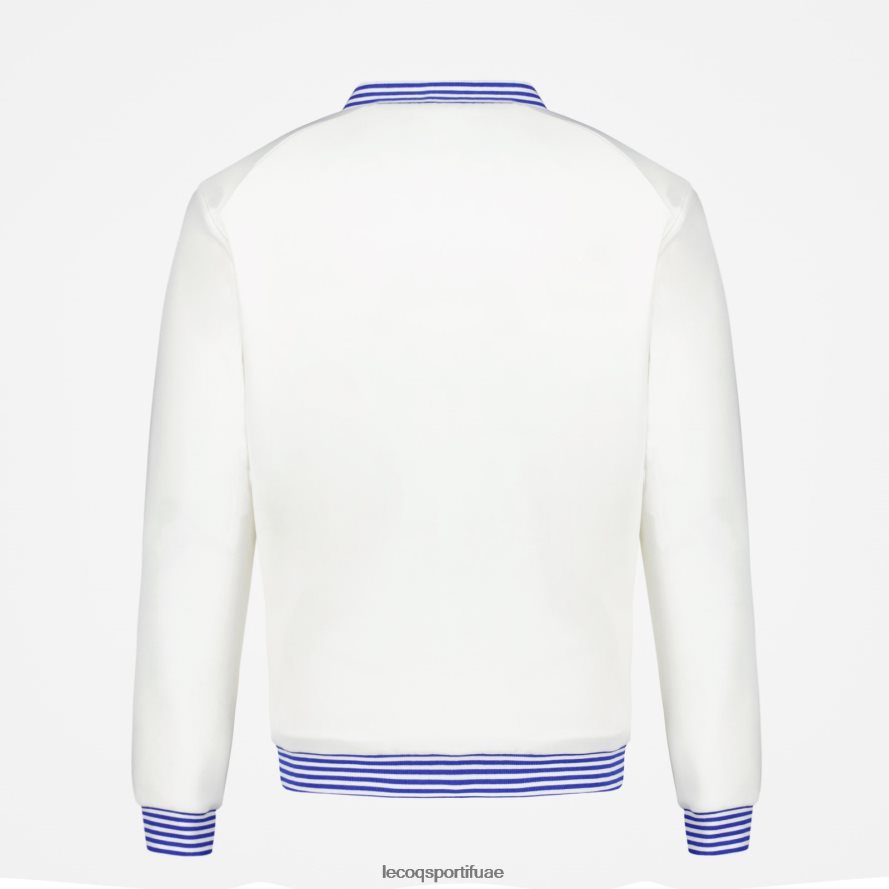 أبيض رجال سويت شيرت بسحاب أبيض Le Coq Sportif ملابس 2684VH472