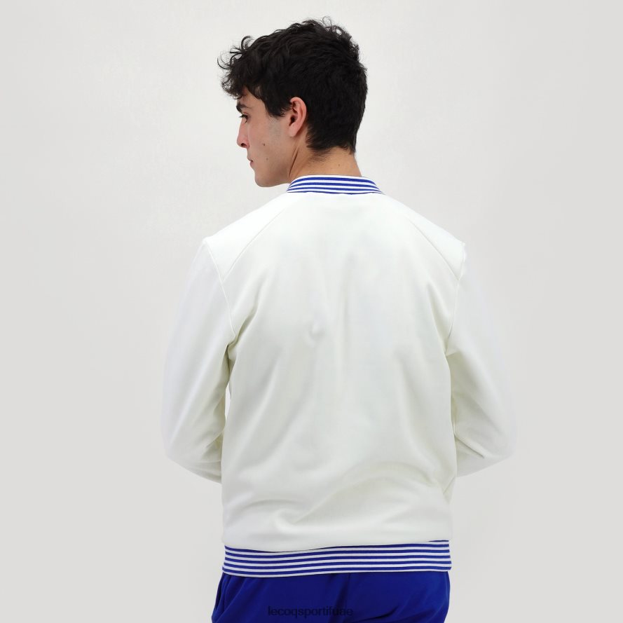 أبيض رجال سويت شيرت بسحاب أبيض Le Coq Sportif ملابس 2684VH472