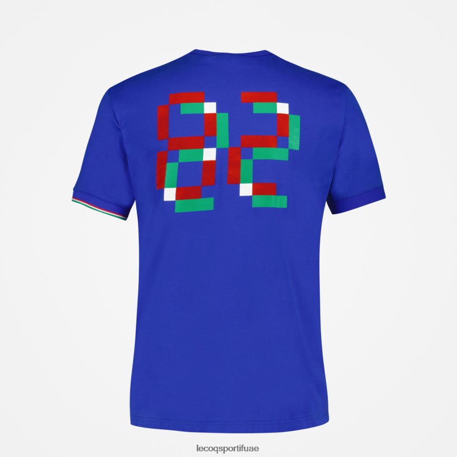 أزرق رجال تي شيرت أزرق Le Coq Sportif ملابس 2684VH473