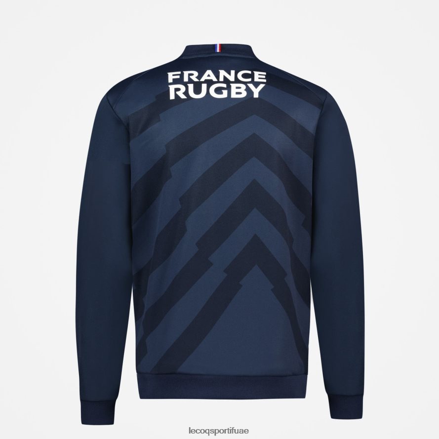 أزرق رجال البلوز مضغوط الأزرق Le Coq Sportif ملابس 2684VH474