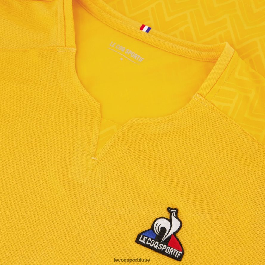 البرتقالي رجال تي شيرت برتقالي Le Coq Sportif ملابس 2684VH483