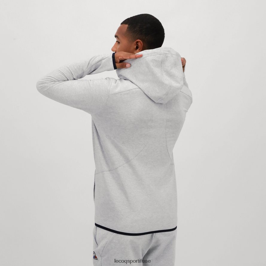 رمادي رجال سترة مقنعين مع الرمز البريدي الرمادي Le Coq Sportif ملابس 2684VH485