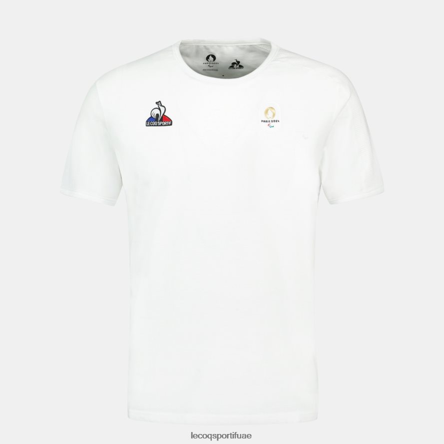 أبيض رجال تي شيرت أبيض Le Coq Sportif ملابس 2684VH486