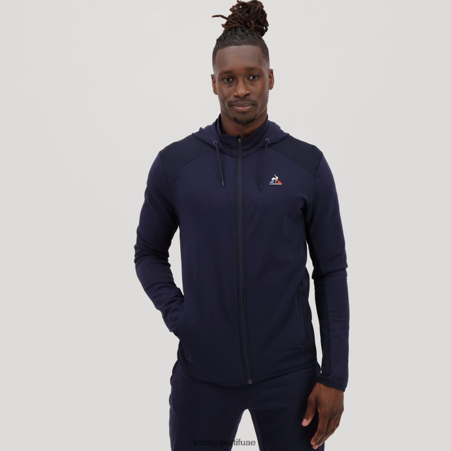 أزرق رجال سترة مقنعين مع الرمز البريدي الأزرق Le Coq Sportif ملابس 2684VH490