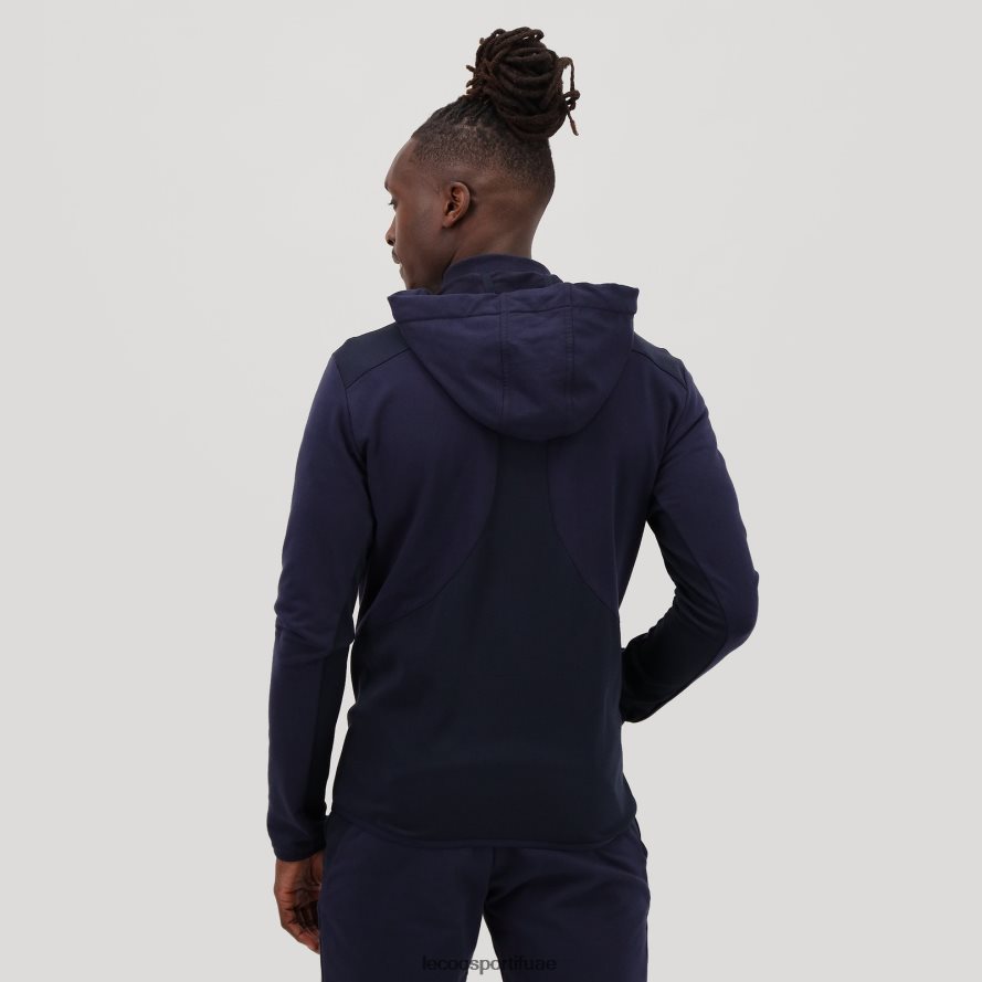 أزرق رجال سترة مقنعين مع الرمز البريدي الأزرق Le Coq Sportif ملابس 2684VH490