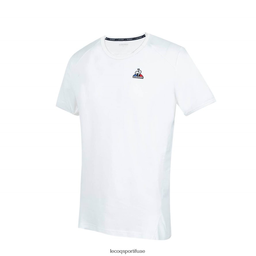 أبيض رجال تي شيرت أبيض Le Coq Sportif ملابس 2684VH492
