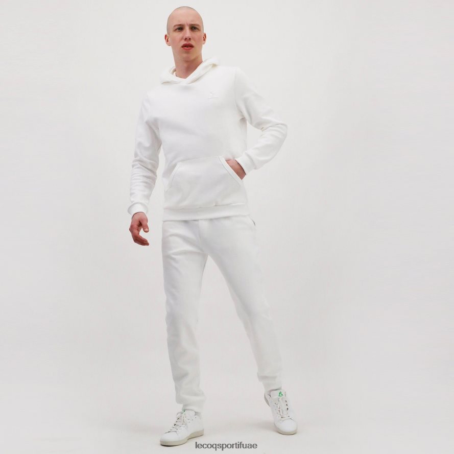 أبيض رجال مقنعين البلوز الأبيض Le Coq Sportif ملابس 2684VH495