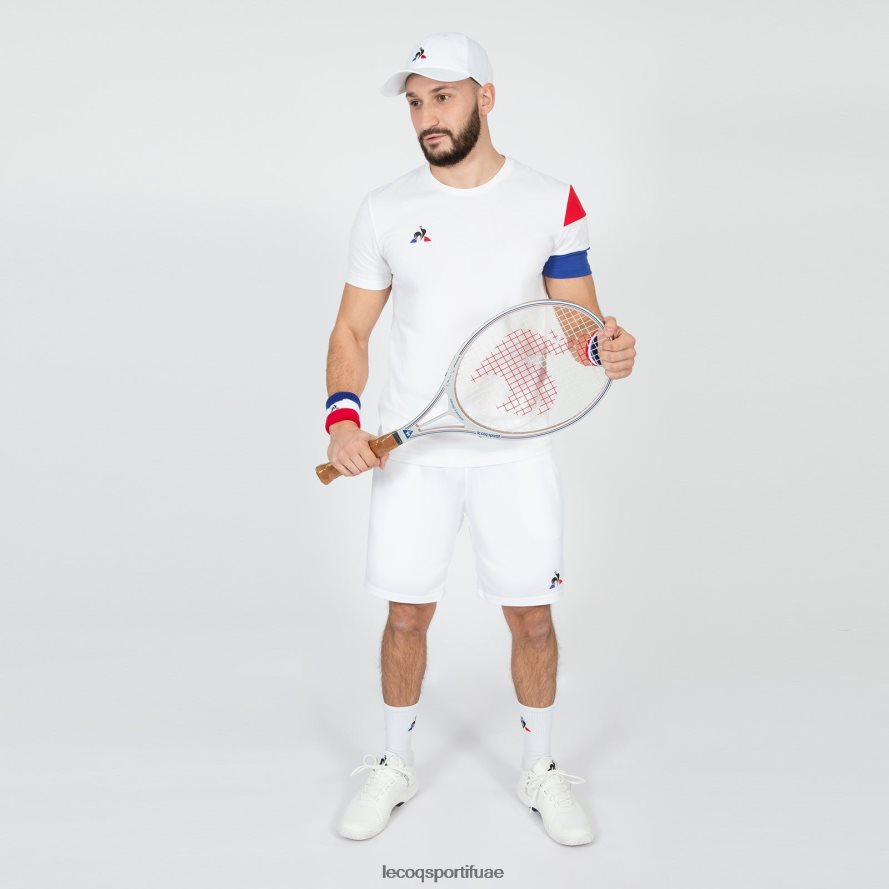 أبيض رجال تي شيرت أبيض Le Coq Sportif ملابس 2684VH497