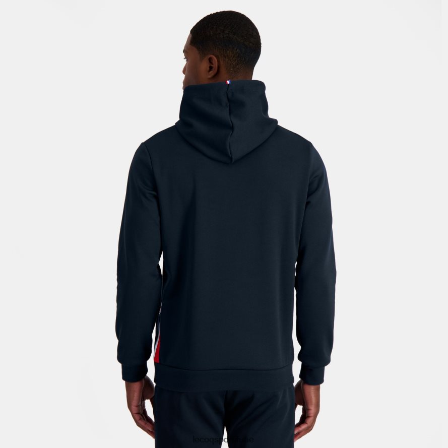 أزرق رجال مقنعين البلوز الأزرق Le Coq Sportif ملابس 2684VH4