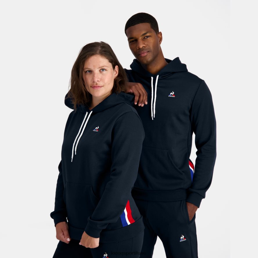 أزرق رجال مقنعين البلوز الأزرق Le Coq Sportif ملابس 2684VH4