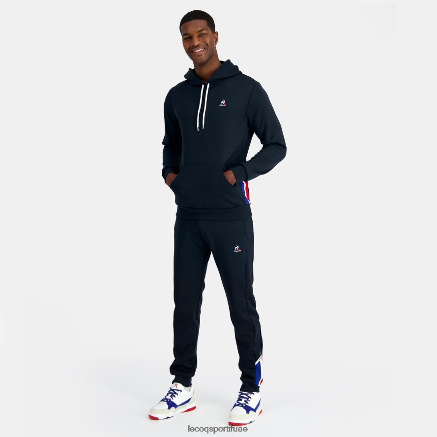 أزرق رجال مقنعين البلوز الأزرق Le Coq Sportif ملابس 2684VH4