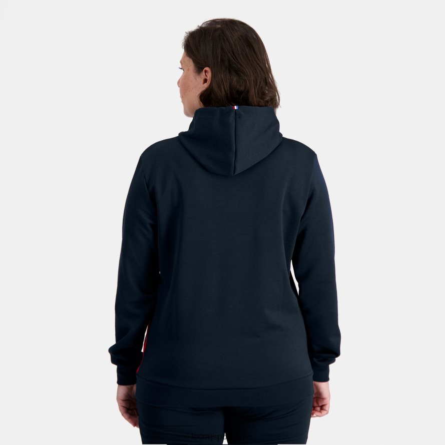 أزرق رجال مقنعين البلوز الأزرق Le Coq Sportif ملابس 2684VH4