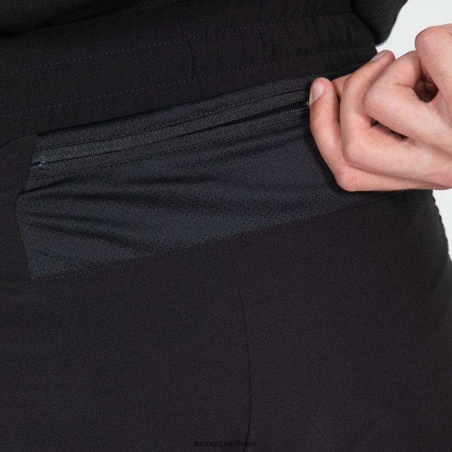 أسود رجال شورت أسود Le Coq Sportif ملابس 2684VH511