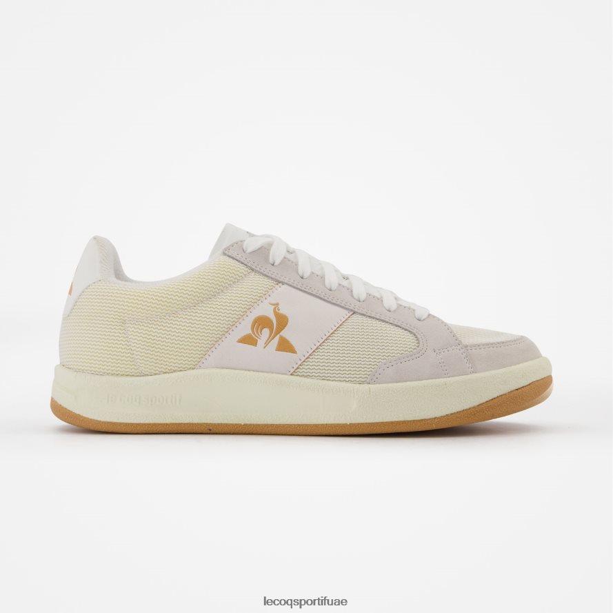 أبيض رجال فريق رماد الحذاء باللون الأبيض Le Coq Sportif أحذية 2684VH533