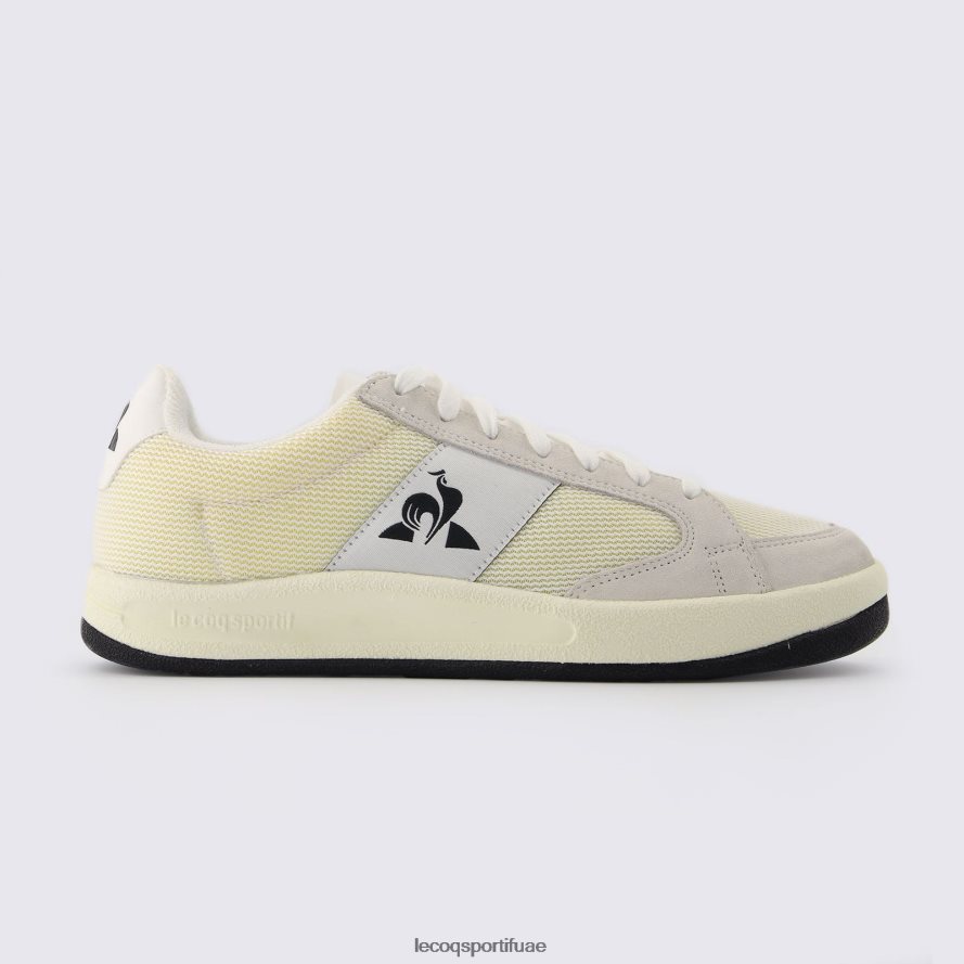 أبيض رجال فريق رماد الحذاء باللون الأبيض Le Coq Sportif أحذية 2684VH534