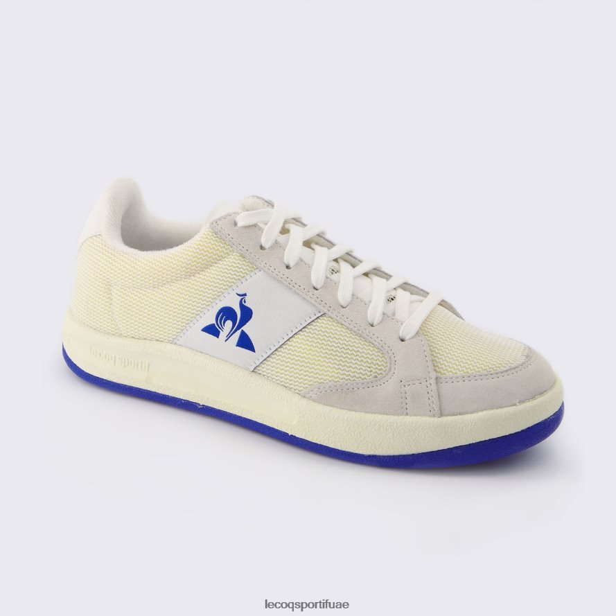 أبيض رجال فريق رماد الحذاء باللون الأبيض Le Coq Sportif أحذية 2684VH535