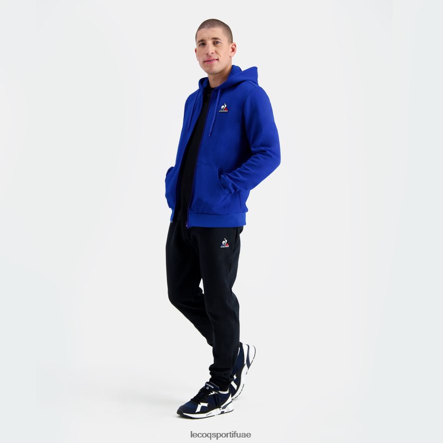 أزرق رجال سترة مقنعين مع الرمز البريدي الأزرق Le Coq Sportif ملابس 2684VH54