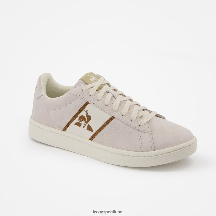 أبيض رجال حذاء كلاسيكي ناعم ريبستوب أبيض Le Coq Sportif أحذية 2684VH551