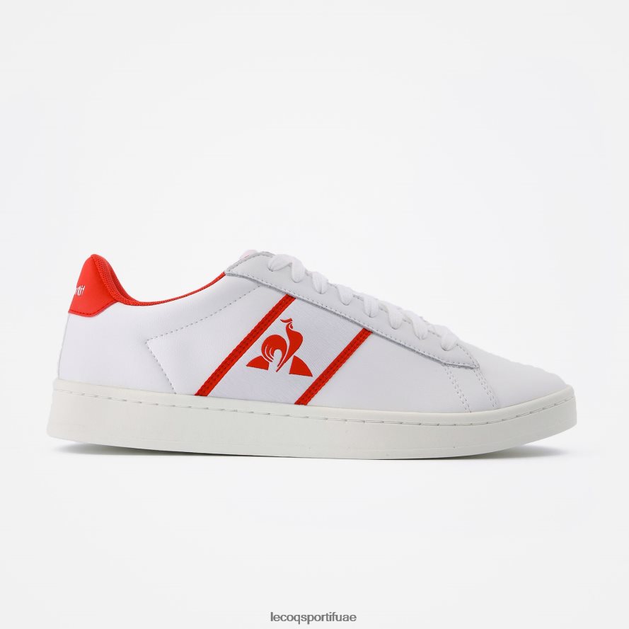 أبيض رجال حذاء كلاسيكي أبيض ناعم Le Coq Sportif أحذية 2684VH553