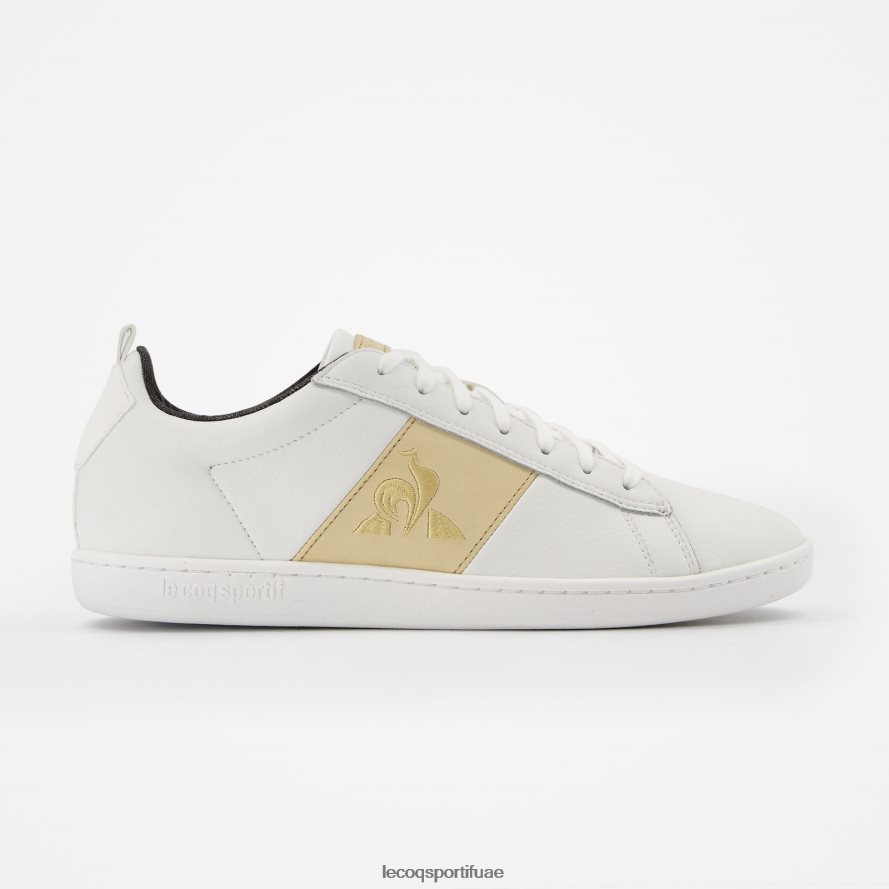 أبيض رجال حذاء كورت كلاسيكي أبيض Le Coq Sportif أحذية 2684VH565